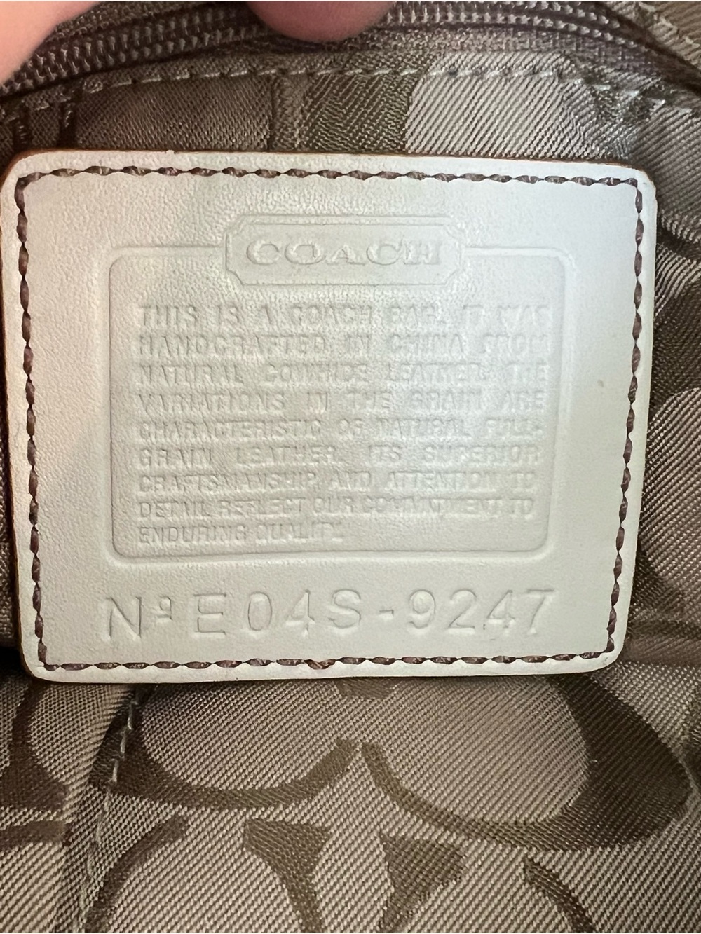 Vintage Coach Soho Flap Shoulder Bag #9247 (Y2K Era) - Picture 2 of 7